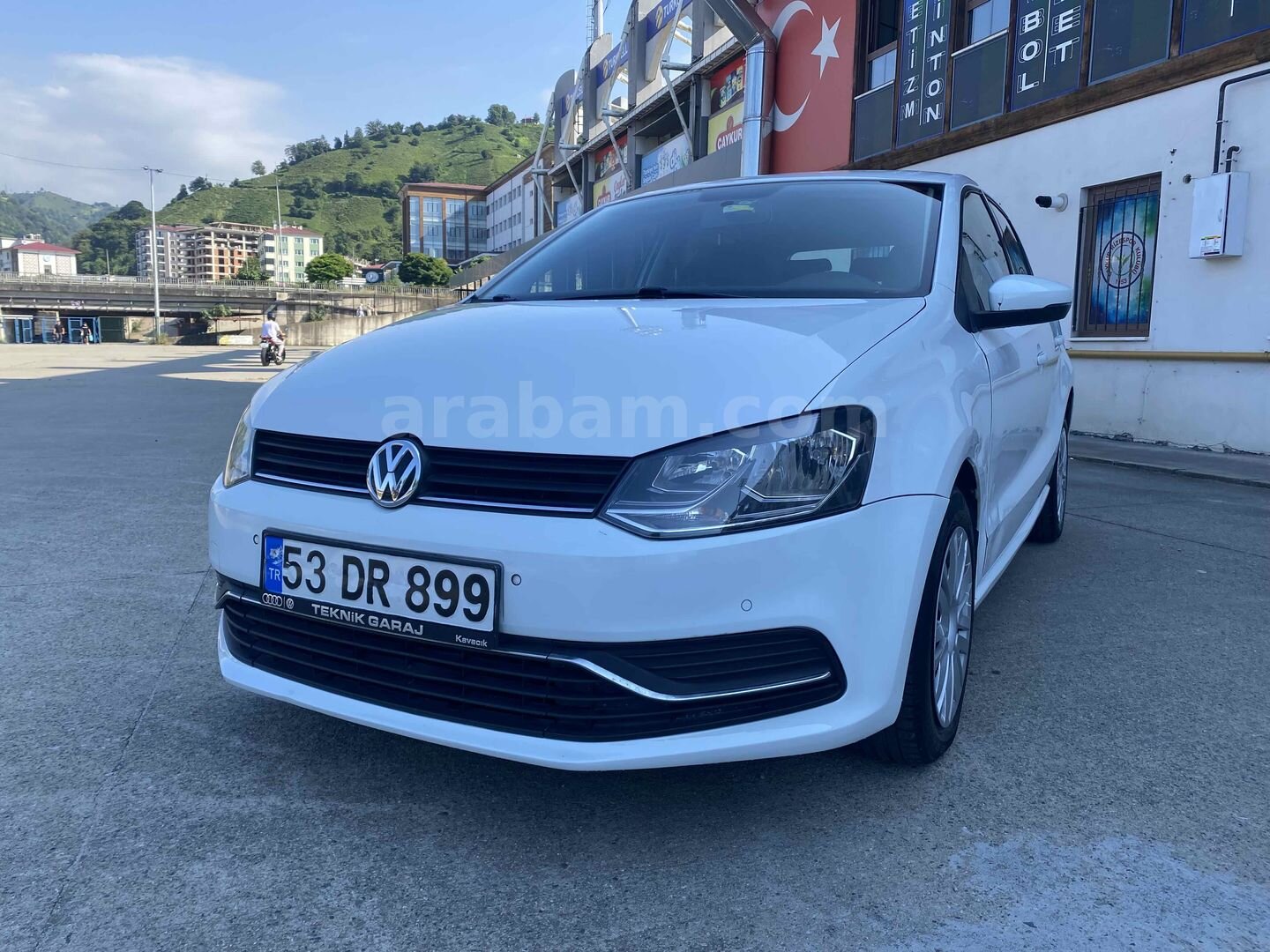 Galeriden Volkswagen Polo 1.2 TSi Comfortline 2014 Model Rize 116.000 km Beyaz 1