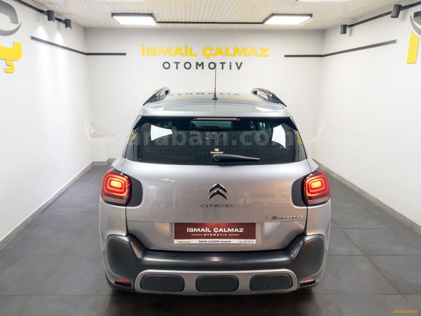 Galeriden Citroen C3 Aircross 1.2 PureTech Feel Bold 2021 Model İzmir 56.133 km Gri 5