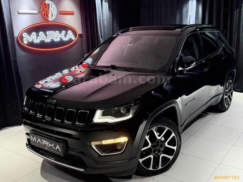 MARKA'DAN 2017 JEEP COMPASS LİMİTED BOYASIZ HATASIZ 109.000 KM 1