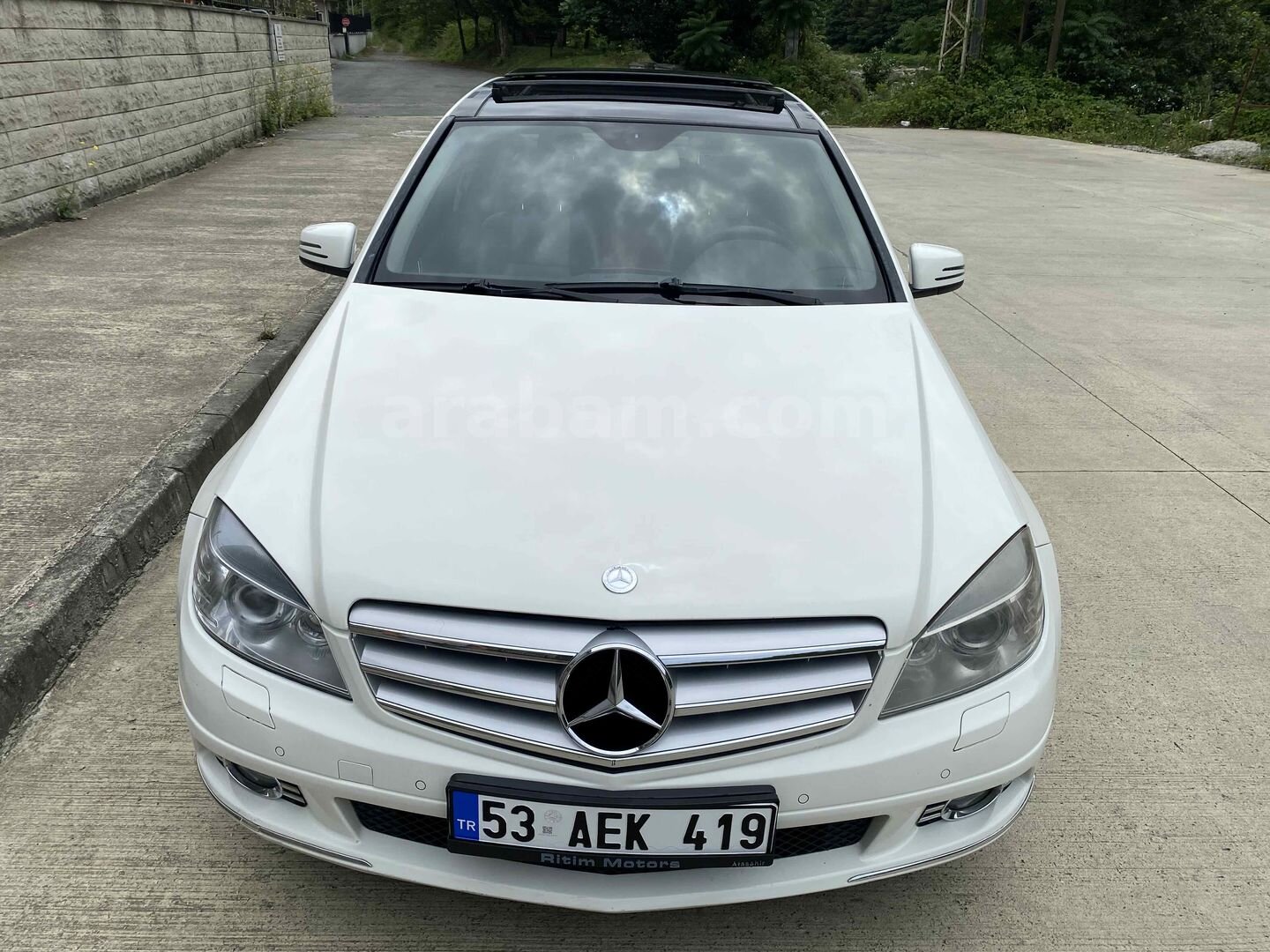 Galeriden Mercedes - Benz C 180 Kompressor BlueEfficiency Avantgarde 2011 Model Rize 199.000 km Beyaz 4