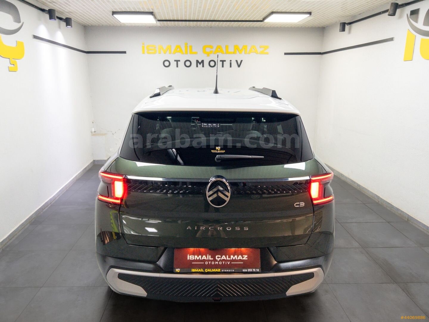 Galeriden Citroen C3 Aircross 1.2 Hybrid Max 2025 Model İzmir 11.116 km Yeşil 5