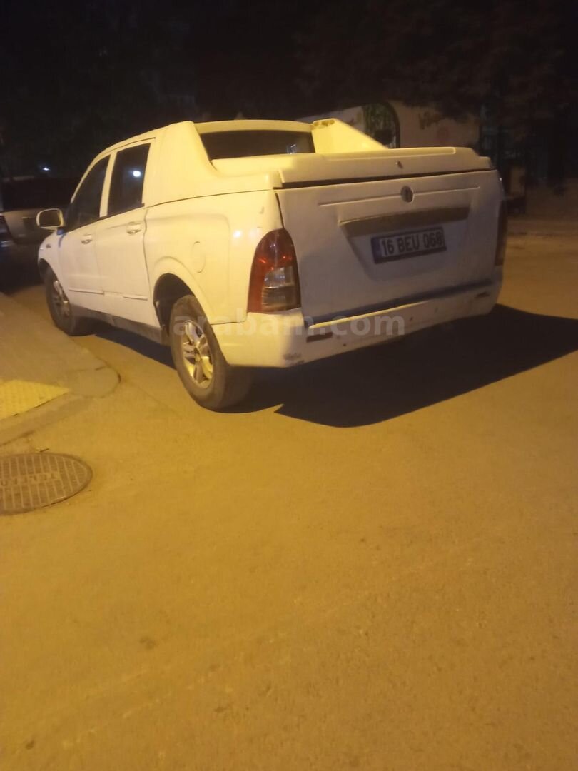 Sahibinden KGM SsangYong Actyon Sports 2.0 SXDI 4x2 2011 Model Ankara 220.000 km Beyaz 2