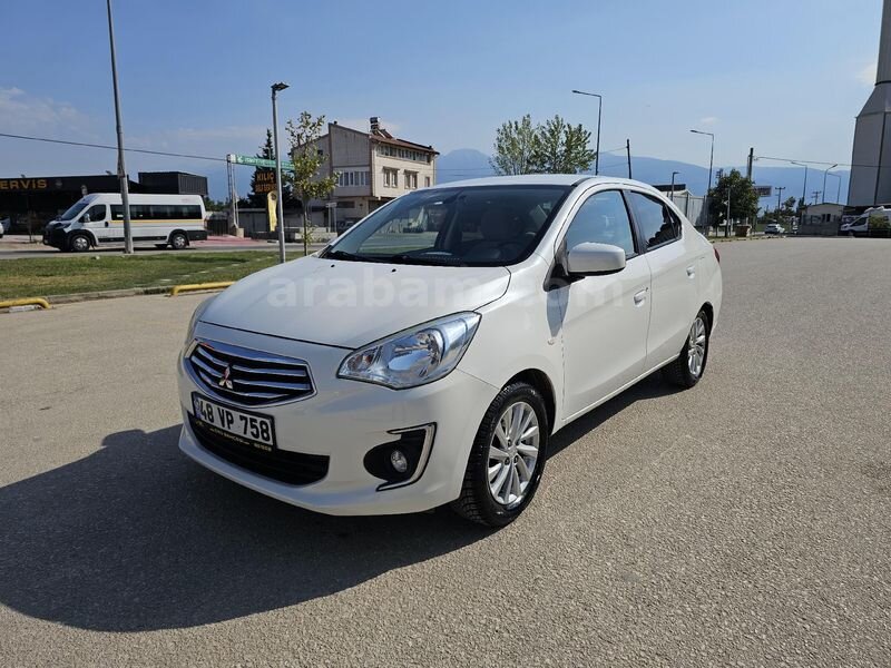 Sahibinden Mitsubishi Attrage 1.2 Intense 2015 Model Bursa 33.000 km Beyaz