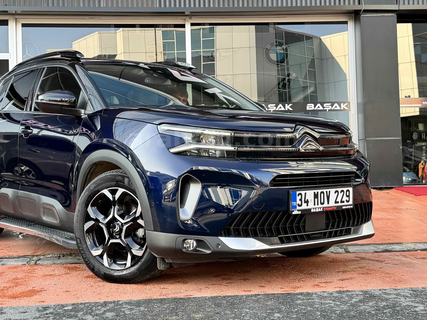 BAŞAK'DAN 2024 CİTROEN C5 AİRCROSS HATASIZ MASRAFSIZ 500'PEŞİNAT KREDİ SENET İMKANI 7