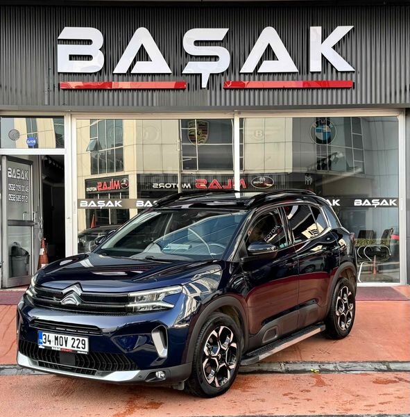 BAŞAK'DAN 2024 CİTROEN C5 AİRCROSS HATASIZ MASRAFSIZ 500'PEŞİNAT KREDİ SENET İMKANI