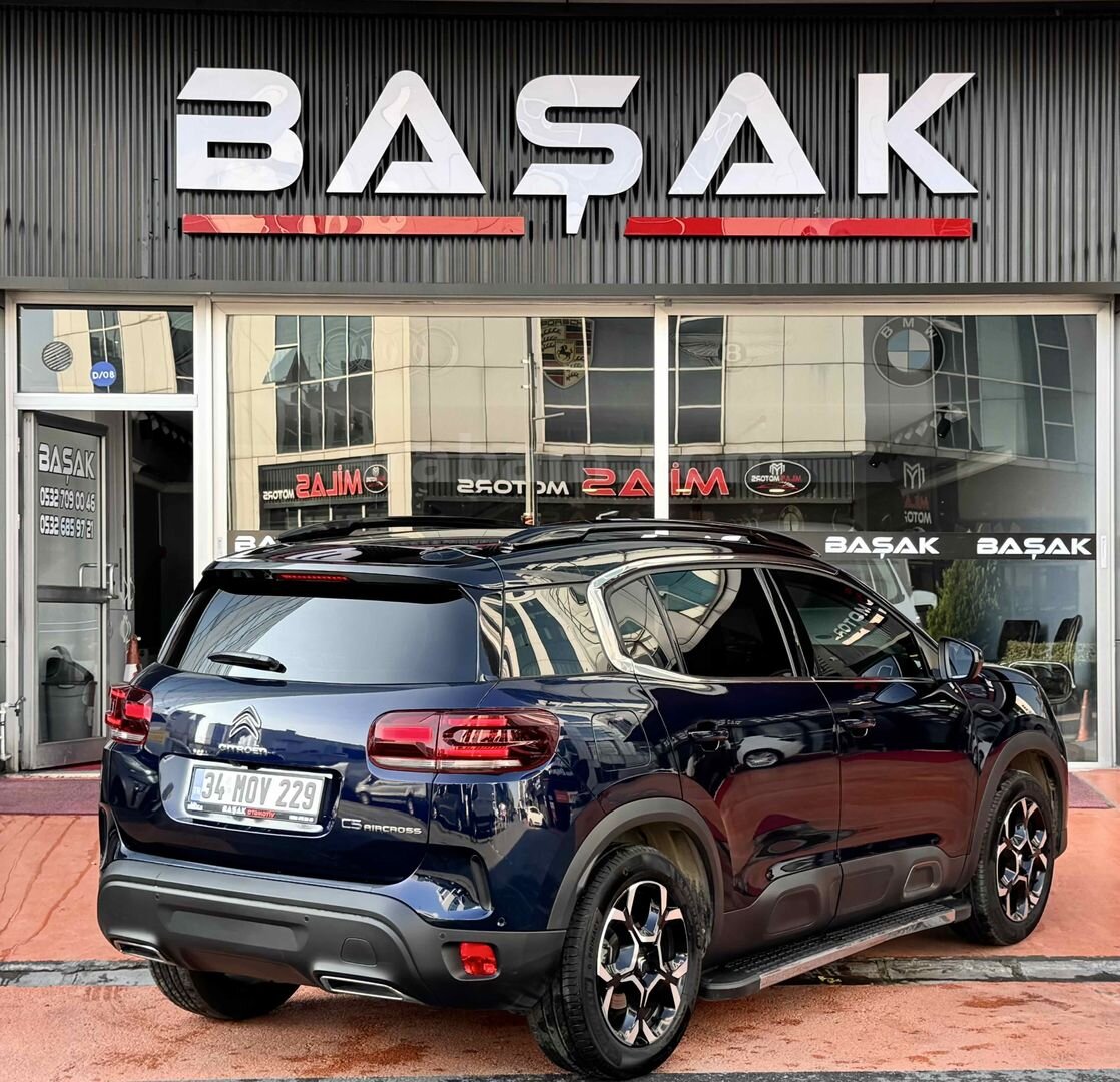 BAŞAK'DAN 2024 CİTROEN C5 AİRCROSS HATASIZ MASRAFSIZ 500'PEŞİNAT KREDİ SENET İMKANI 4