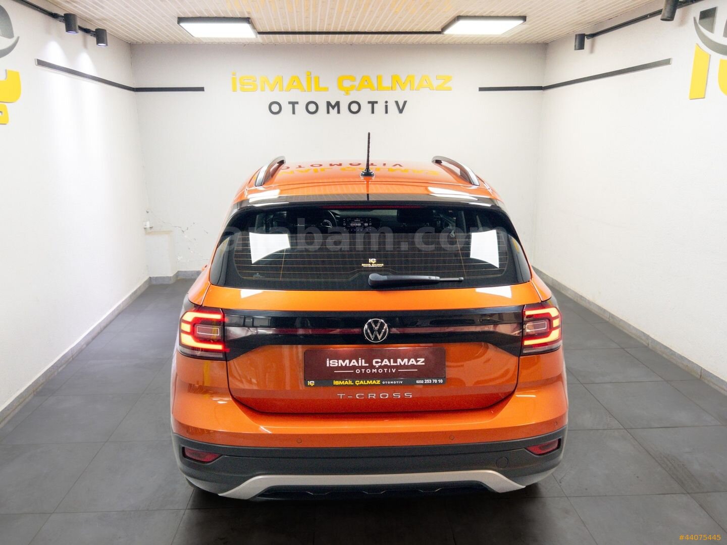 Galeriden Volkswagen T-Cross 1.0 TSI Life 2022 Model İzmir 55.626 km Turuncu 5