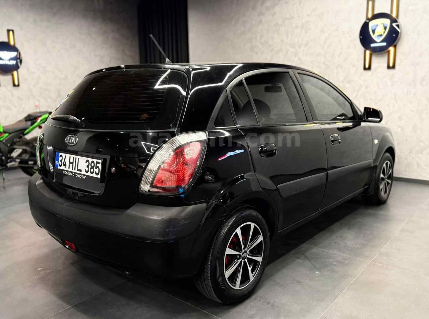 Sahibinden Kia Rio 1.4 EX Advance 2007 Model 245.000 km Siyah 7
