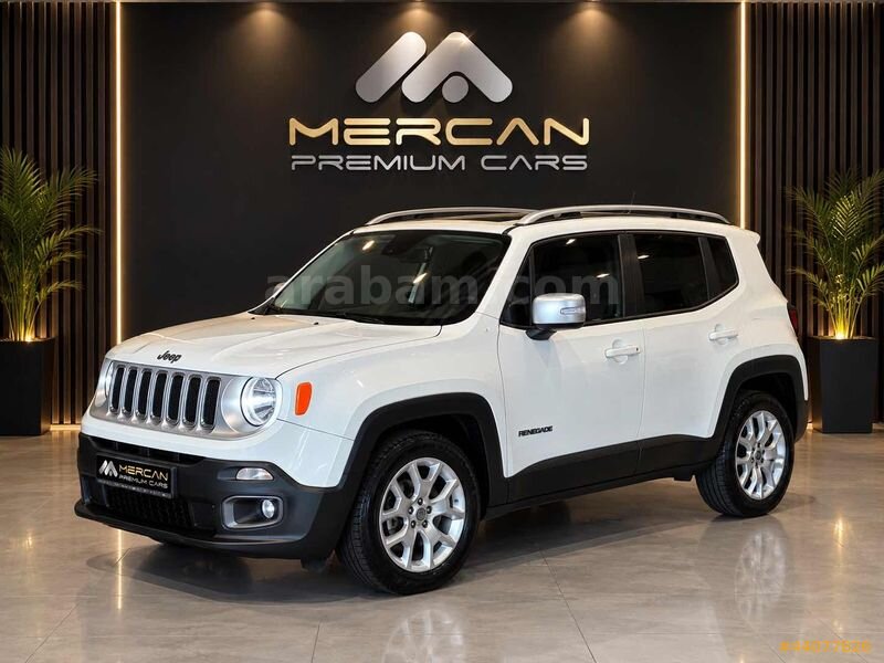 MERCAN PREMİUM CARS 2017 JEEP RENEGADE LİMİTED BAKIMLI CAM TAVAN