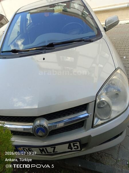 Sahibinden Geely Familia 1.5 Comfort 2011 Model Ankara 90.000 km Gri (Gümüş)