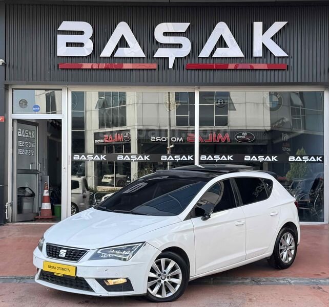 BAŞAK'DAN 2016 SEAT LEON CAM TAVAN HATALET EKRAN DÜŞÜK KM KREDİ SENET İMKANI