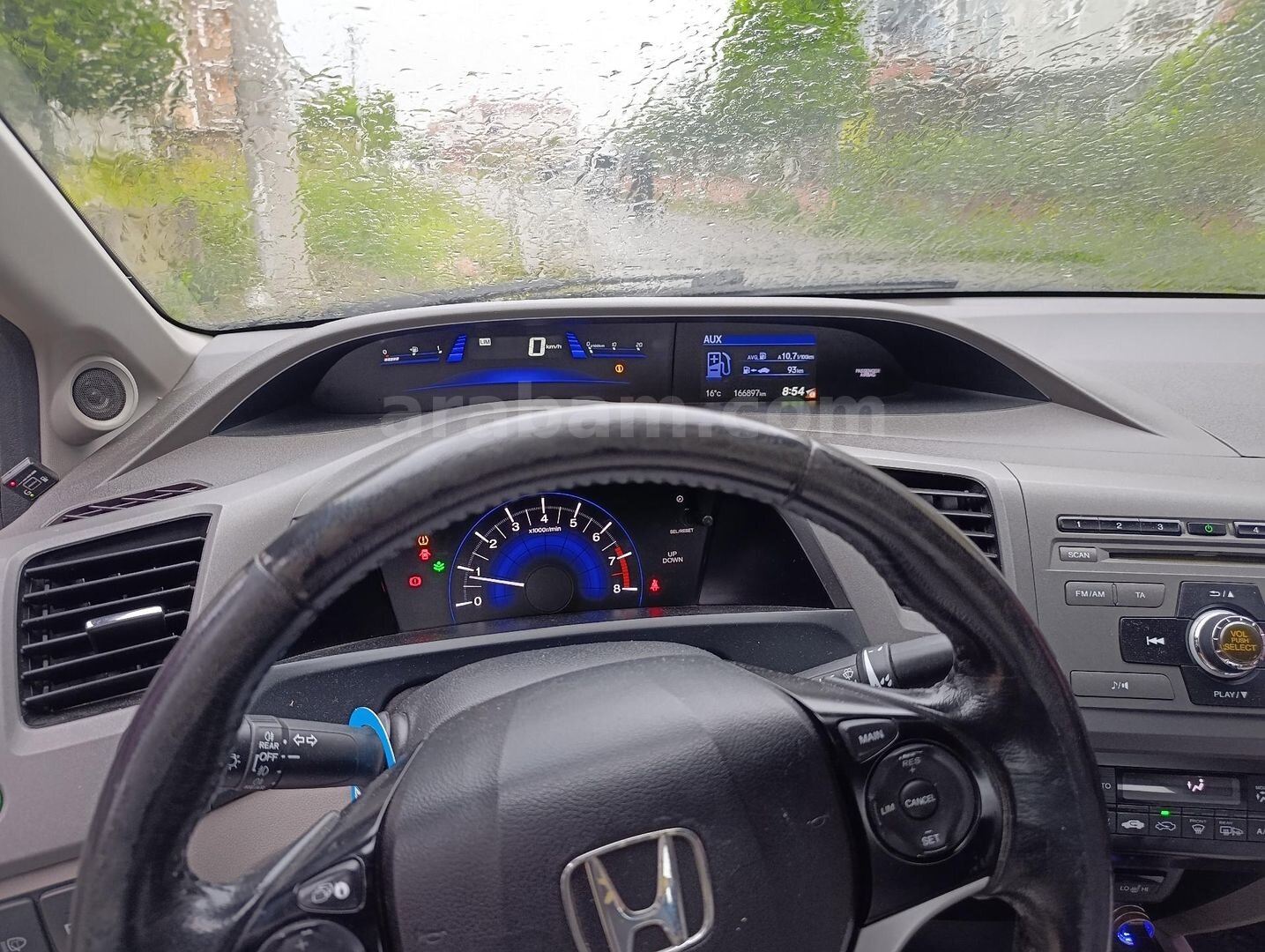 Sahibinden Honda Civic 1.6 Elegance eko 2012 Model 166.900 km Beyaz 5