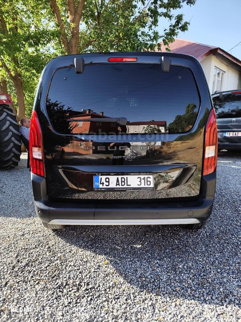Sahibinden Peugeot Rifter 1.5 BlueHDI GT 2025 Model Muş 20.750 km Siyah 3