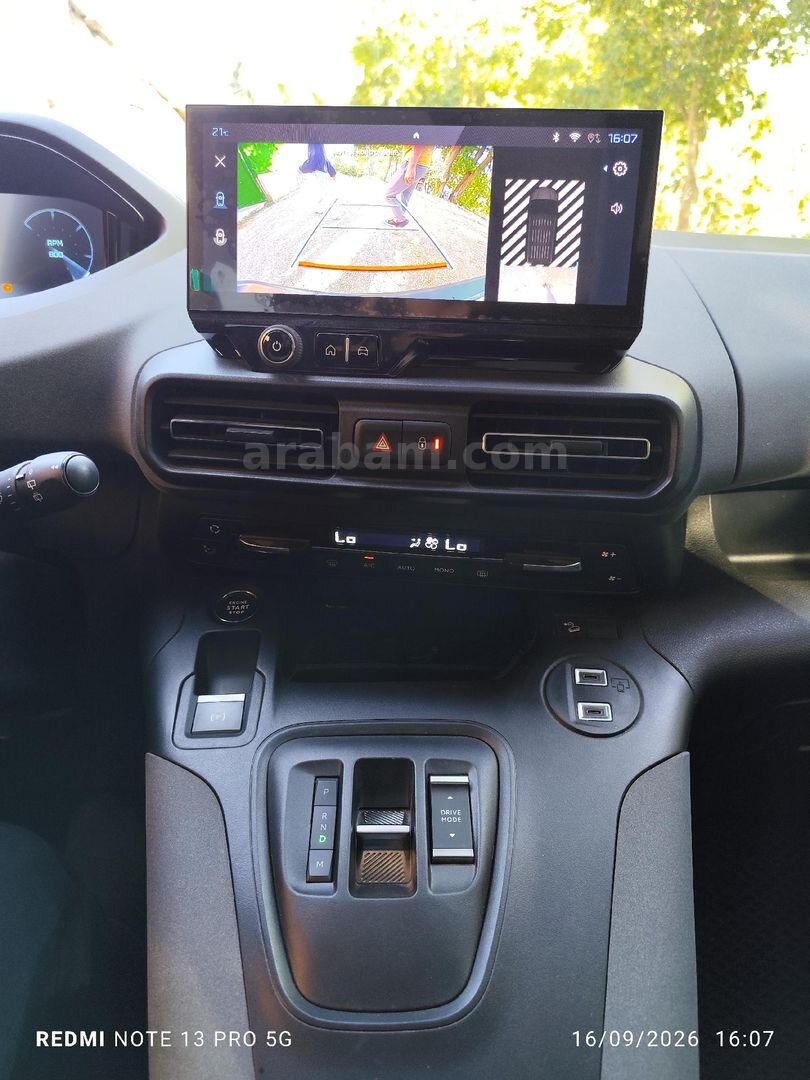 Sahibinden Peugeot Rifter 1.5 BlueHDI GT 2025 Model Muş 20.750 km Siyah 5