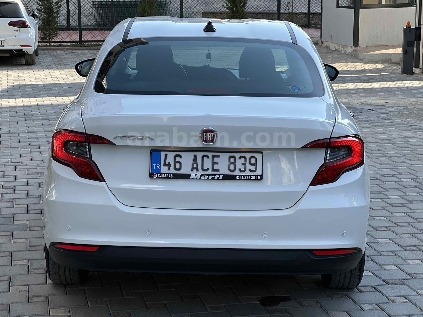Galeriden Fiat Egea 1.4 Fire Easy 2020 Model Kahramanmaraş 35.000 km Beyaz 3