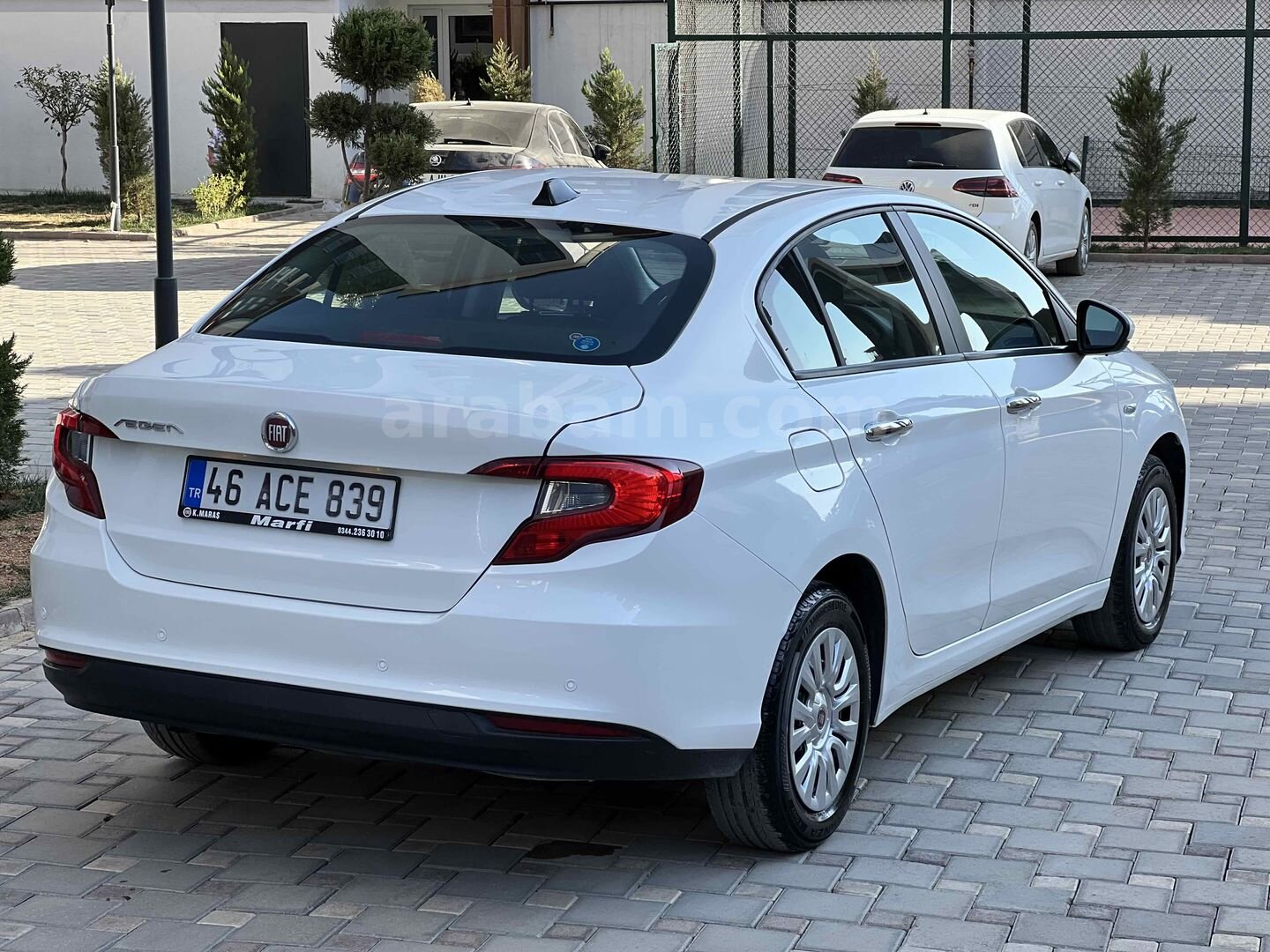 Galeriden Fiat Egea 1.4 Fire Easy 2020 Model Kahramanmaraş 35.000 km Beyaz 4