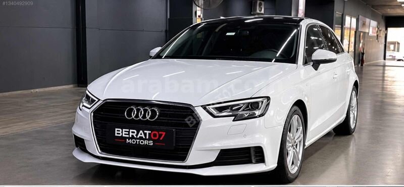 2018 Audi A3 1.0 TFSI Dynamic Otomatik Cam Tavan