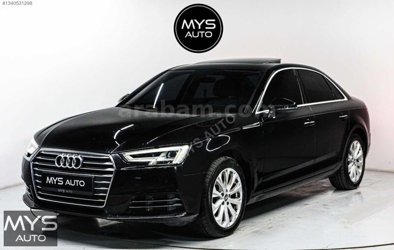 MYS AUTO'DAN 2017 AUDİ A4 DESİGN 1.4TFSİ SUNROOF-MATRİX-BEJ DERİ