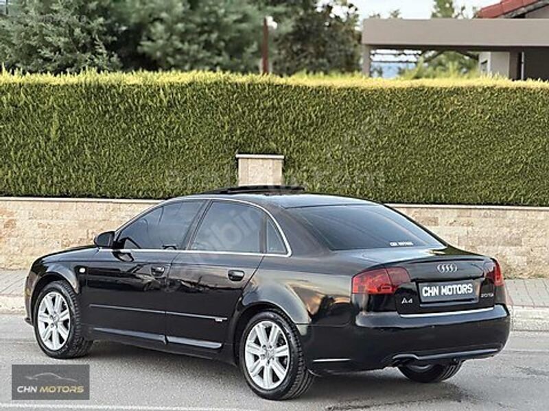 2006 S-LİNE AUDİ A4 SANRUFLU 2.0DİZEL OTOMATİK K.ISITMA İÇİ BEJ 6