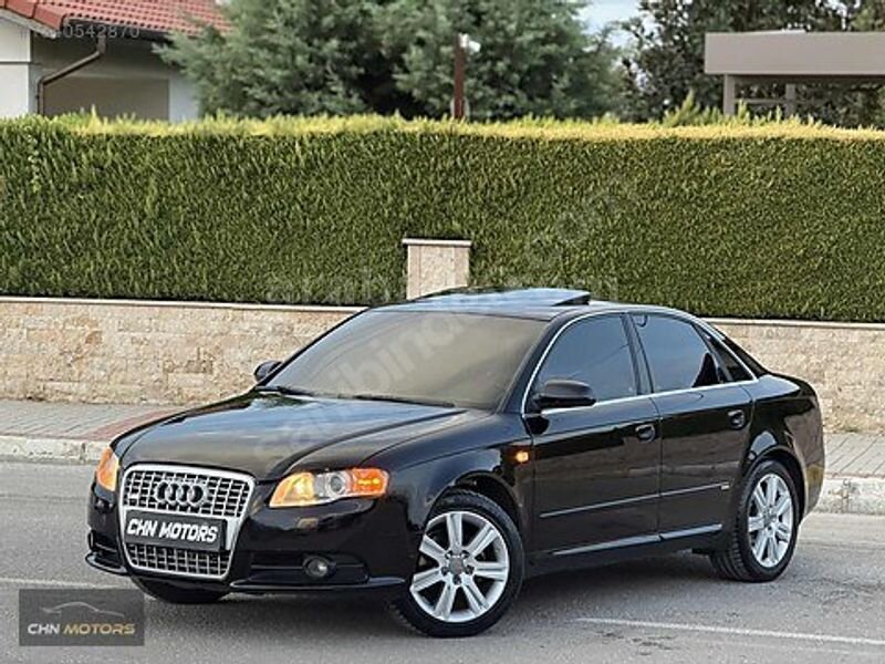 2006 S-LİNE AUDİ A4 SANRUFLU 2.0DİZEL OTOMATİK K.ISITMA İÇİ BEJ
