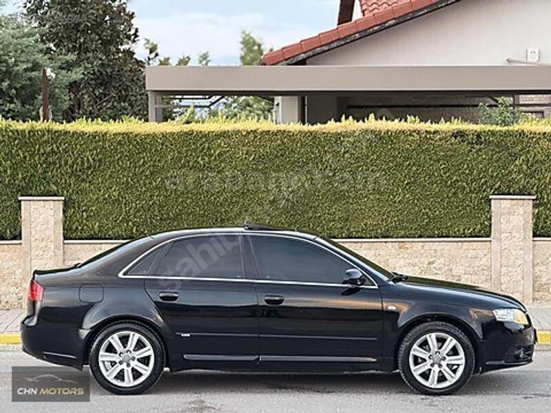 2006 S-LİNE AUDİ A4 SANRUFLU 2.0DİZEL OTOMATİK K.ISITMA İÇİ BEJ 4