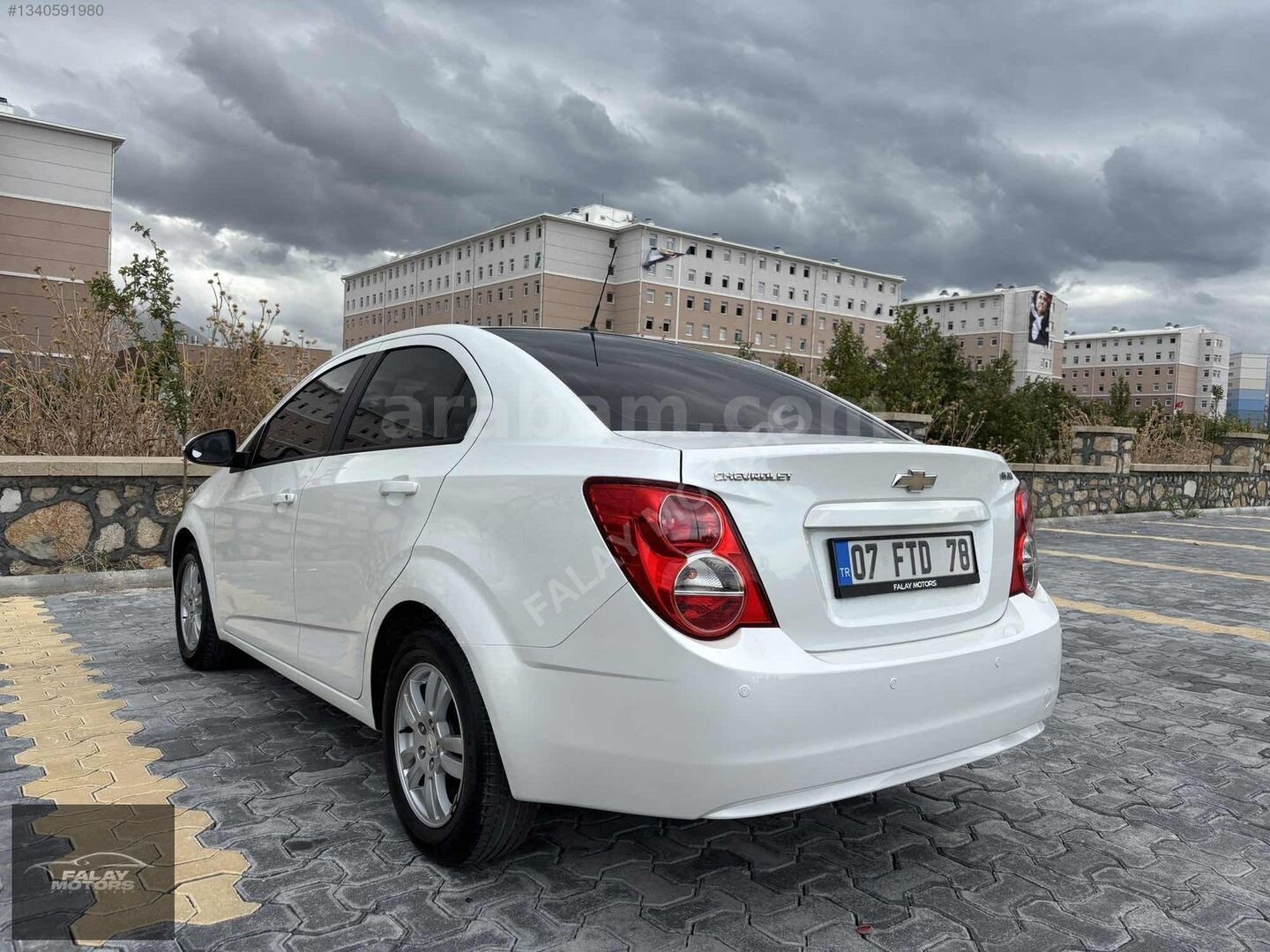 Galeriden Chevrolet Aveo 1.3 D LT 2013 Model Isparta 138.000 km Beyaz 4
