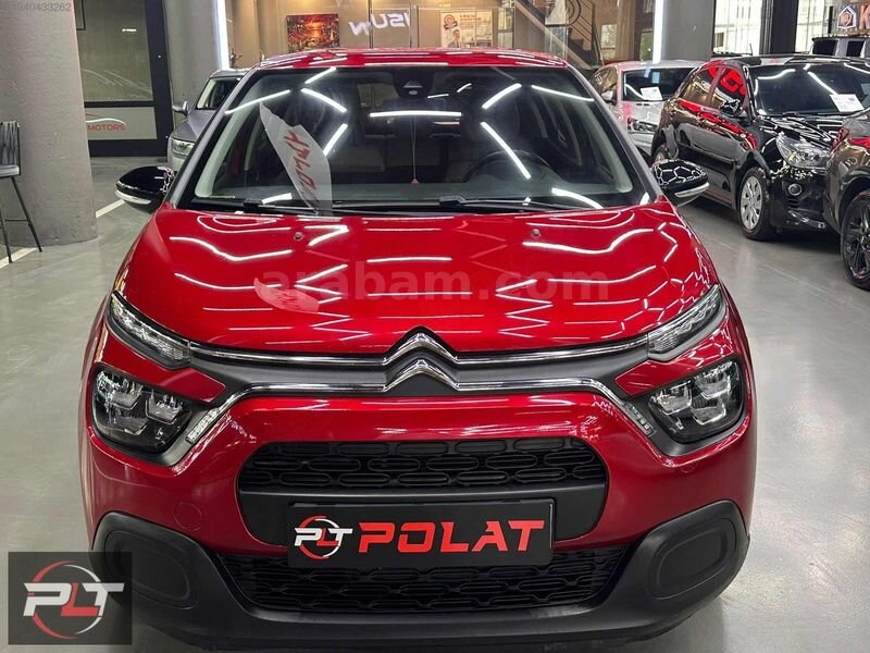 POLAT'TAN 2023 CİTROEN C3 1.2 FEEL KREDİ VE SENET İMKANI