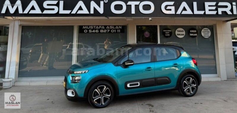 *MASLAN* 2020 CITROEN C3 1.2 PURETECH*FEEL BOLD*OTOMATİK*BOYASIZ