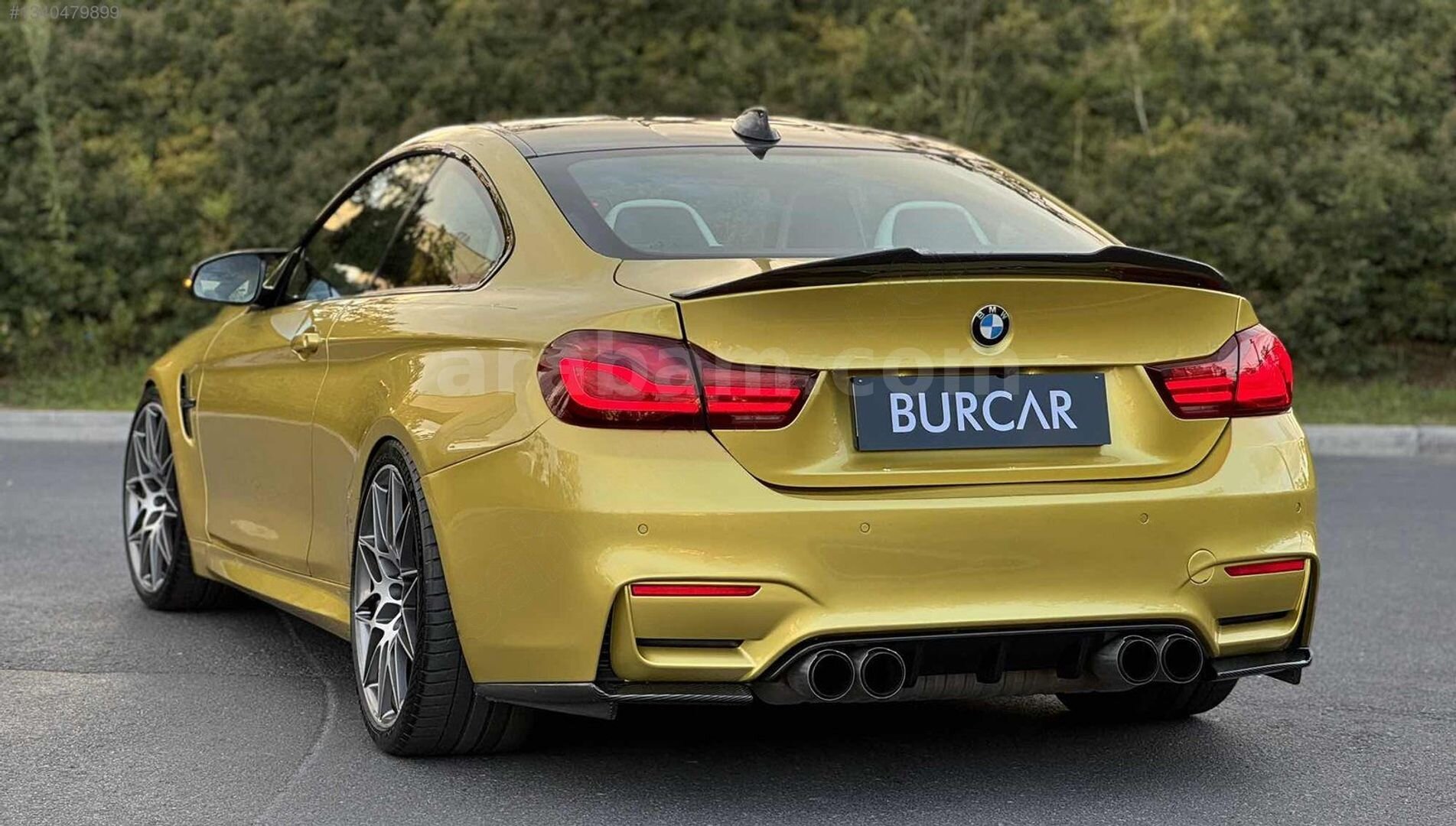 Galeriden BMW M Serisi M4 Competition 2016 Model İstanbul 93.000 km Sarı 5