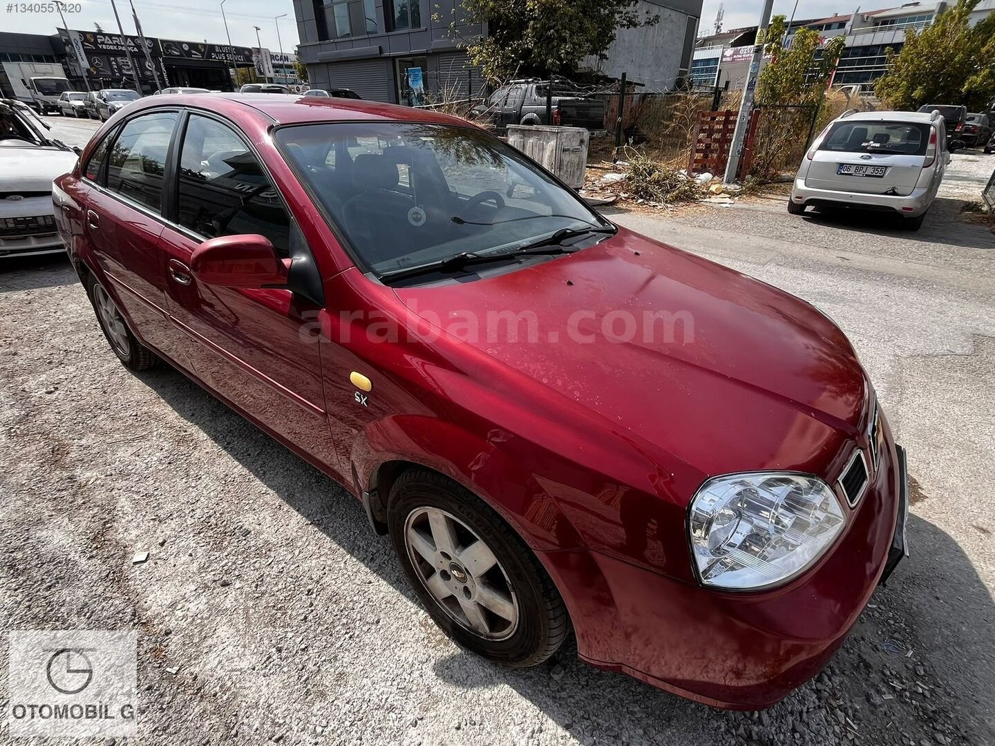 Galeriden Chevrolet Lacetti 1.6 SX 2004 Model Ankara 219.000 km Kırmızı 3