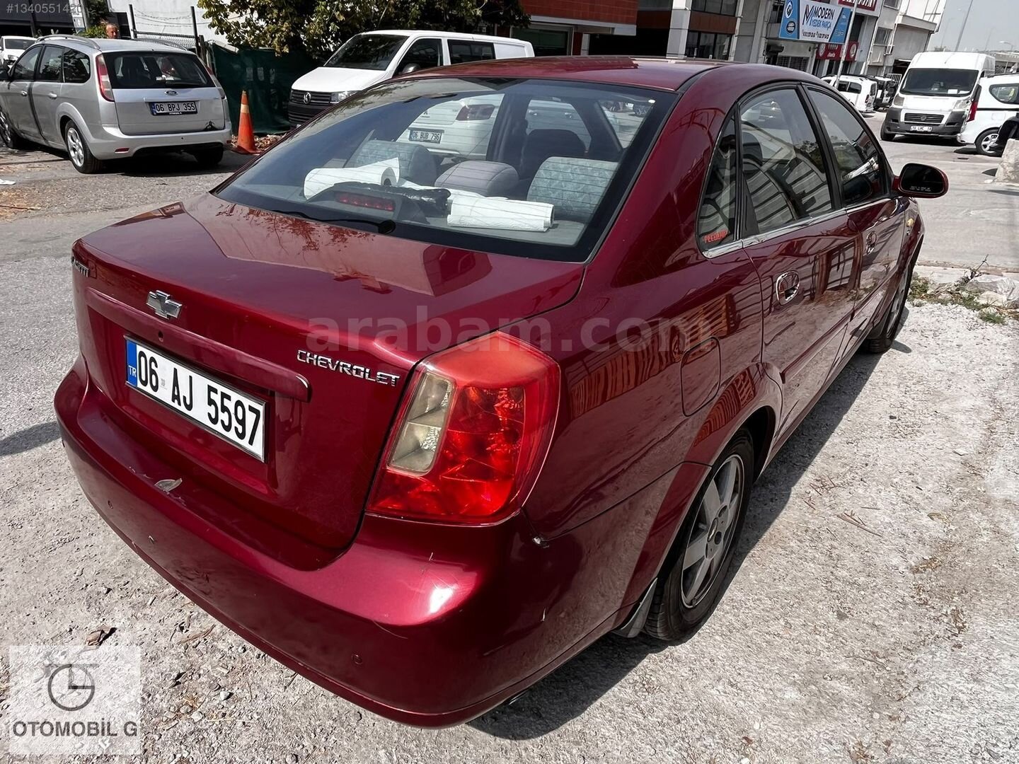 Galeriden Chevrolet Lacetti 1.6 SX 2004 Model Ankara 219.000 km Kırmızı 4