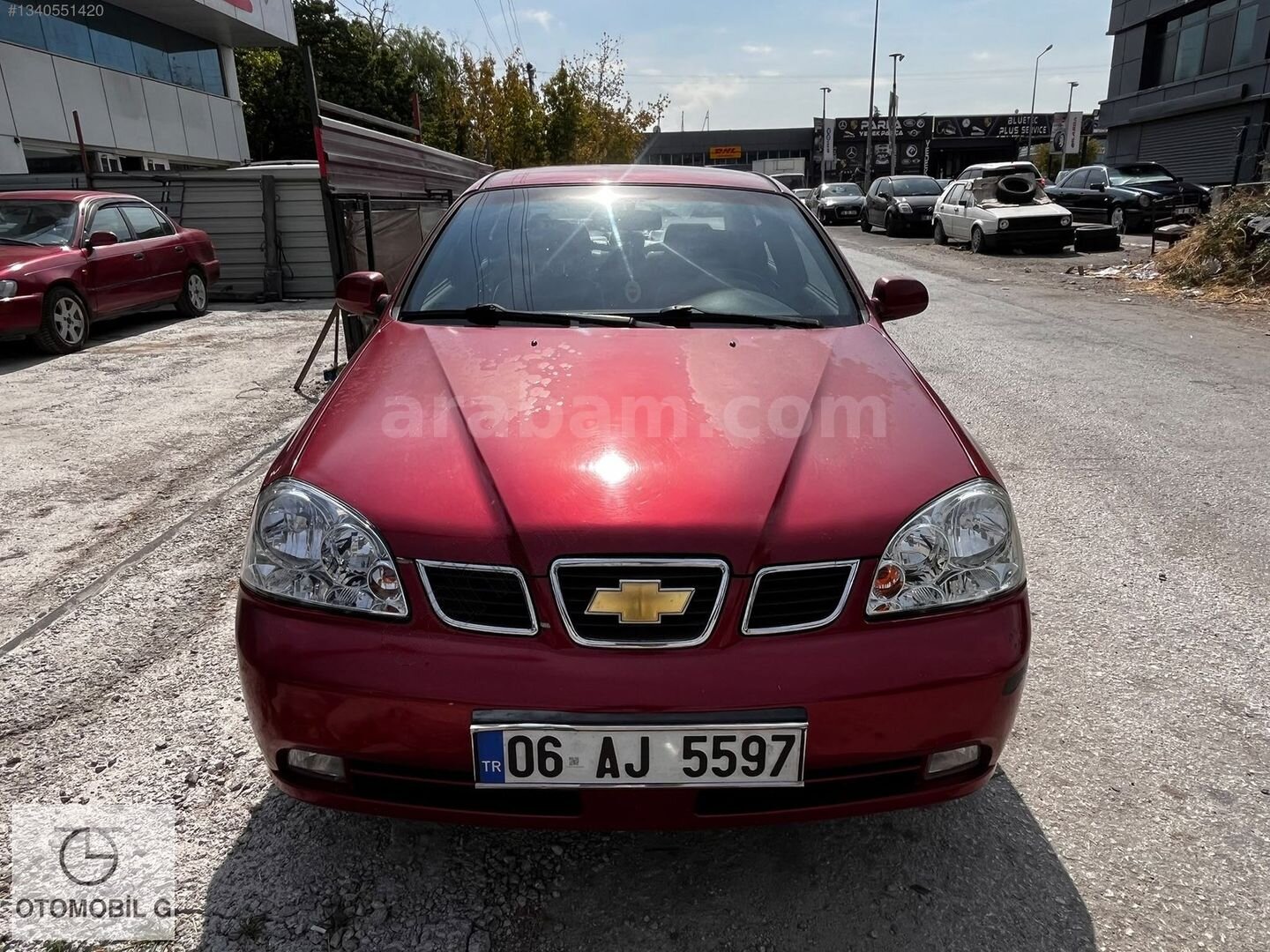 Galeriden Chevrolet Lacetti 1.6 SX 2004 Model Ankara 219.000 km Kırmızı 2