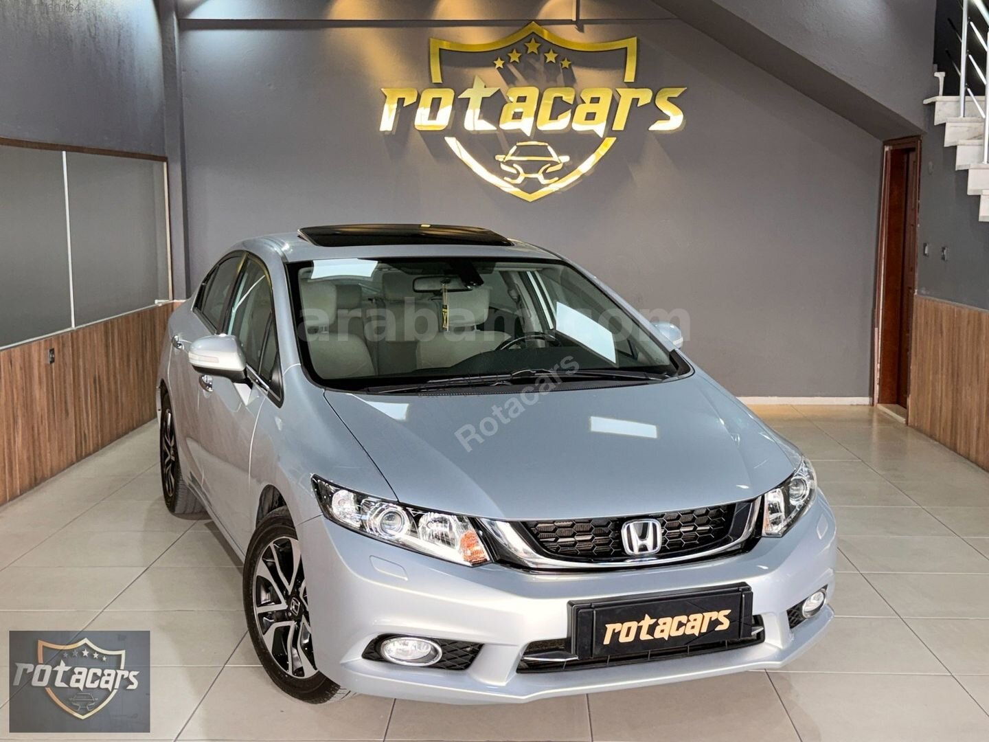 ROTACARS 2016 HONDA CİVİC 1.6 I-VTEC ECO ELEGANCE OTOMATİK VİTES 4
