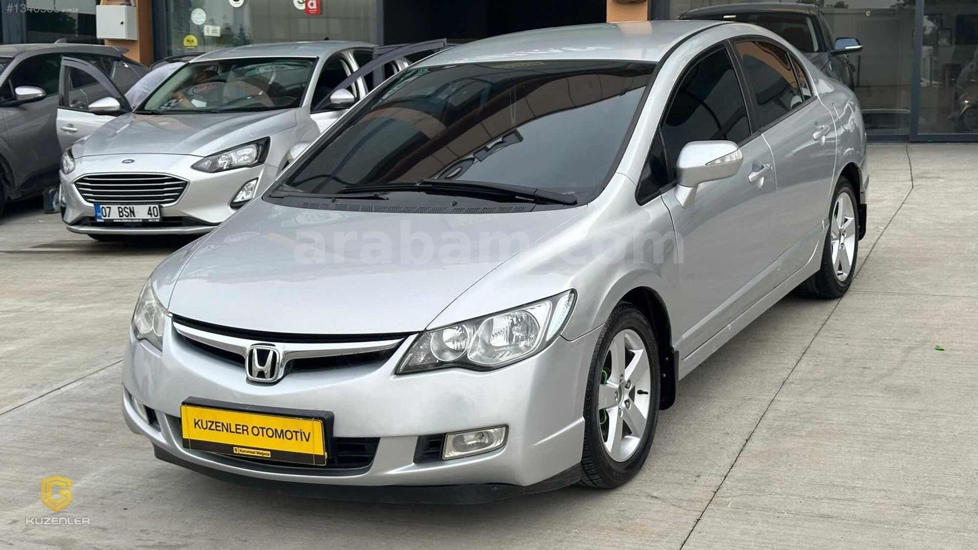 KUZENLER'den Değişensiz 3 P. boyalı Tertemiz Bakımlı 1.6 CIVIC 6