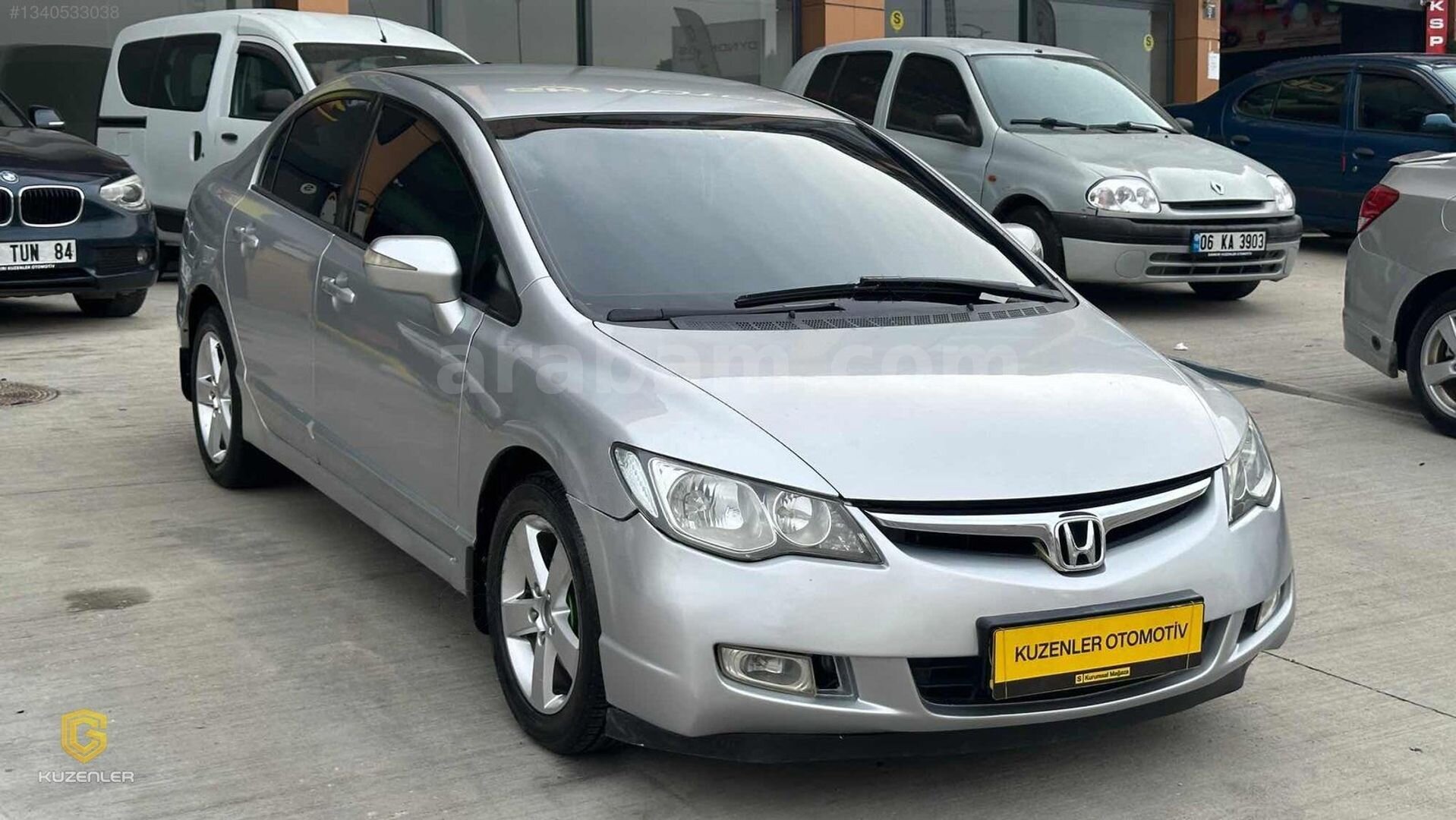 KUZENLER'den Değişensiz 3 P. boyalı Tertemiz Bakımlı 1.6 CIVIC 4