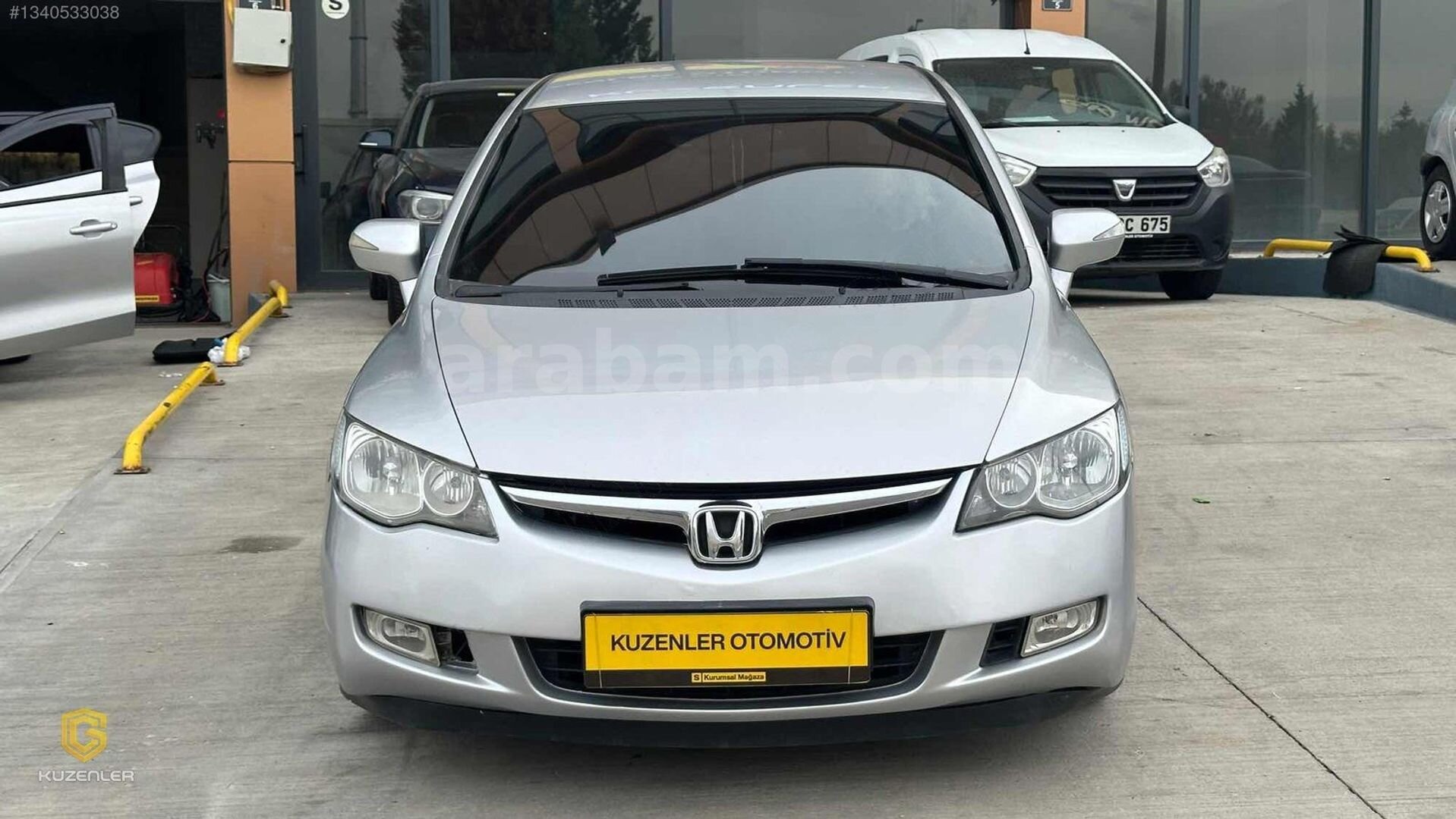 KUZENLER'den Değişensiz 3 P. boyalı Tertemiz Bakımlı 1.6 CIVIC 3