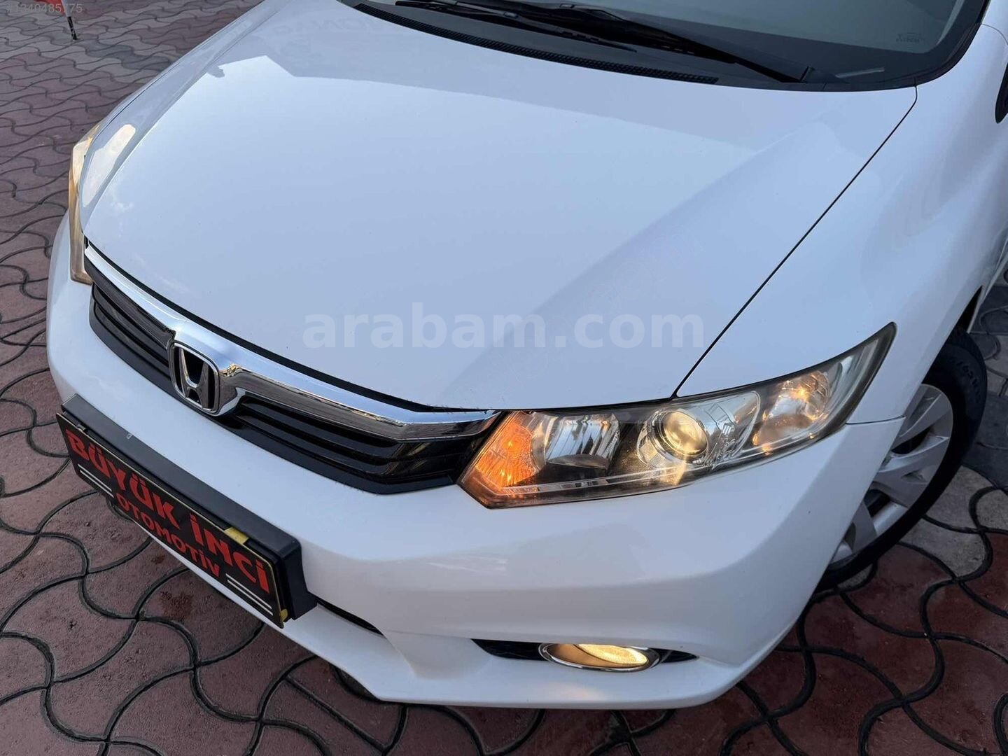 BÜYÜK İNCİ'DEN 2012 MODEL BOYASIZ 178 BİNDE OTOMATİK CIVIC 4