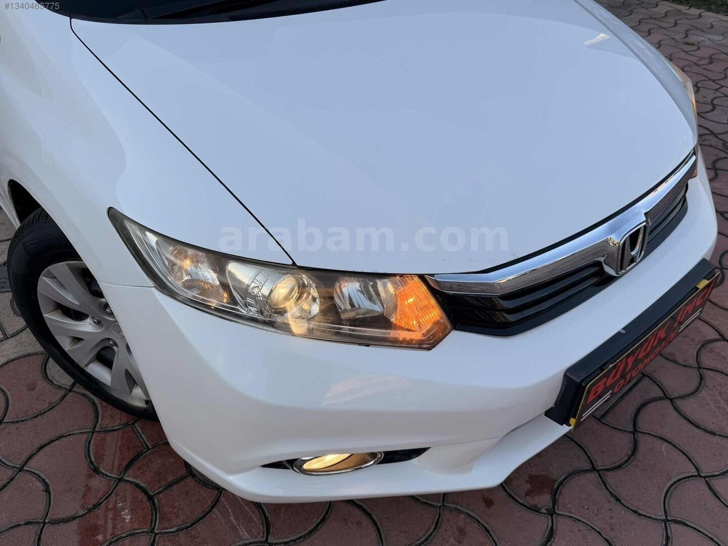 BÜYÜK İNCİ'DEN 2012 MODEL BOYASIZ 178 BİNDE OTOMATİK CIVIC 5