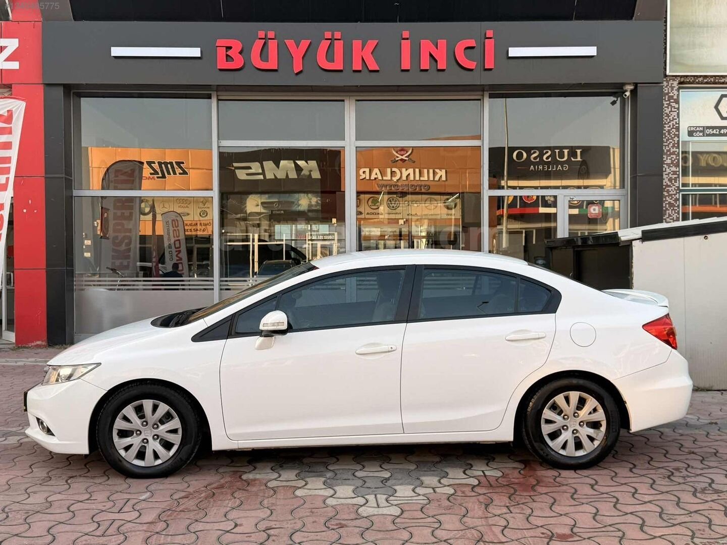 BÜYÜK İNCİ'DEN 2012 MODEL BOYASIZ 178 BİNDE OTOMATİK CIVIC 7