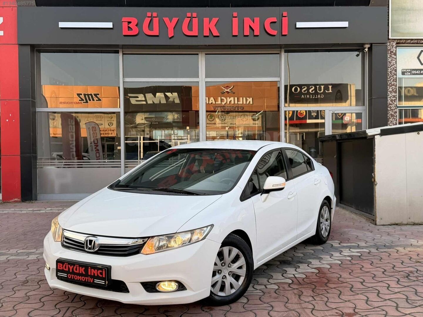 BÜYÜK İNCİ'DEN 2012 MODEL BOYASIZ 178 BİNDE OTOMATİK CIVIC 6