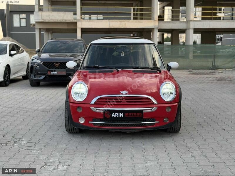 Galeriden Mini Cooper 1.6 Türkiye Paketi 2005 Model Ankara 276.000 km Kırmızı