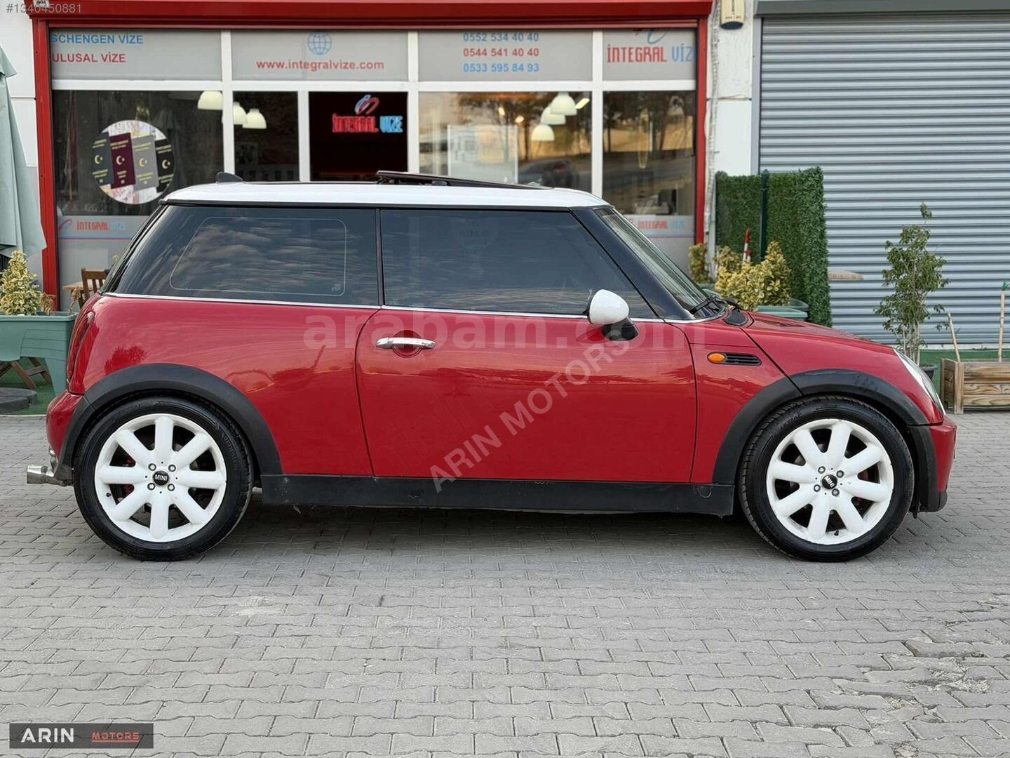 Galeriden Mini Cooper 1.6 Türkiye Paketi 2005 Model Ankara 276.000 km Kırmızı 4