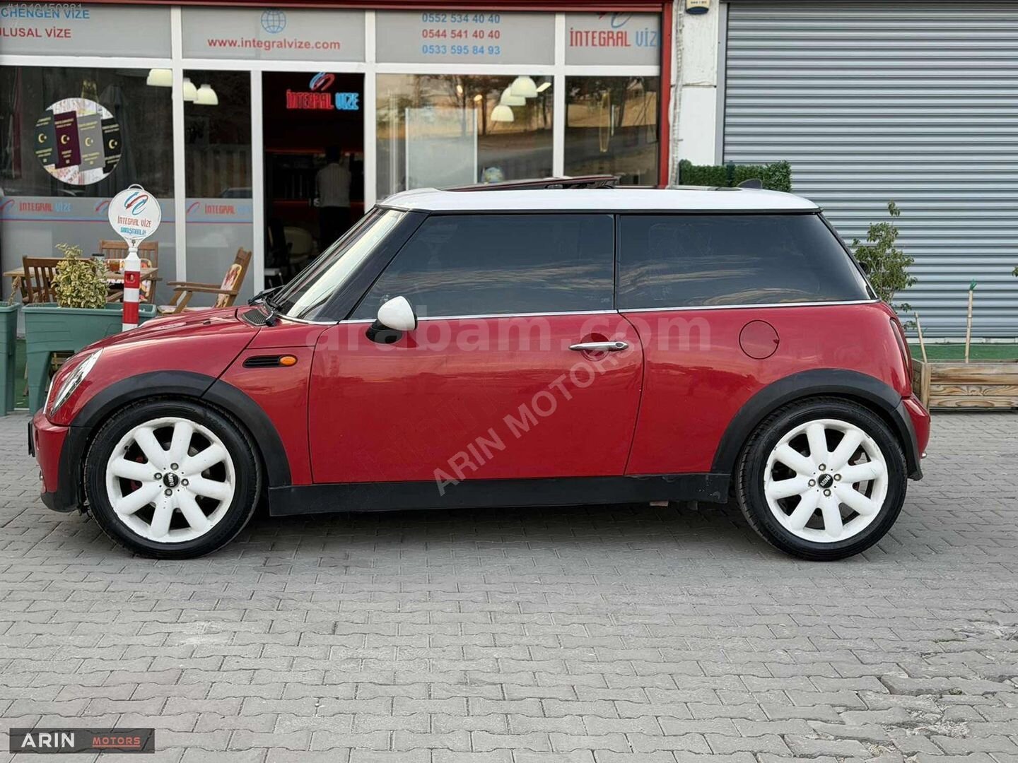 Galeriden Mini Cooper 1.6 Türkiye Paketi 2005 Model Ankara 276.000 km Kırmızı 5