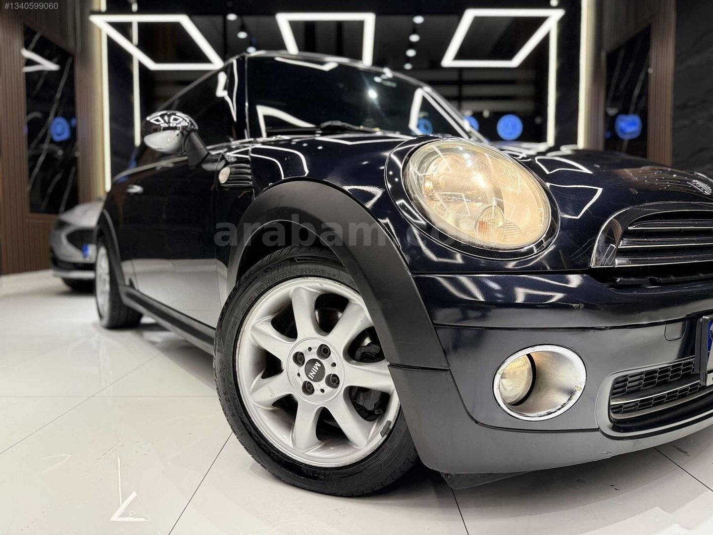 Galeriden Mini Cooper 1.6 Türkiye Paketi 2008 Model İstanbul 94.000 km Siyah 4