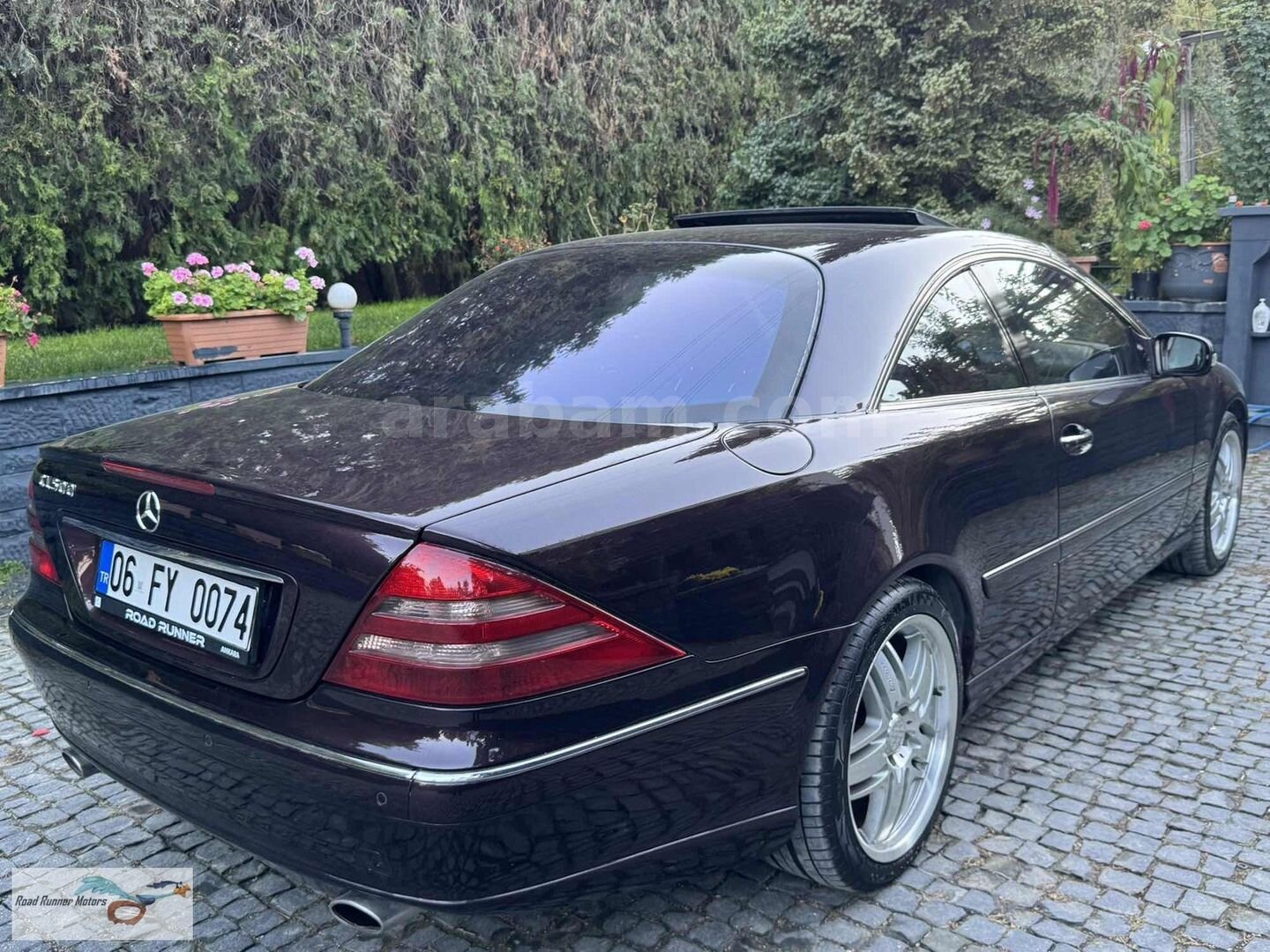Galeriden Mercedes - Benz CL 500 2000 Model Ankara 237.000 km Bordo 7