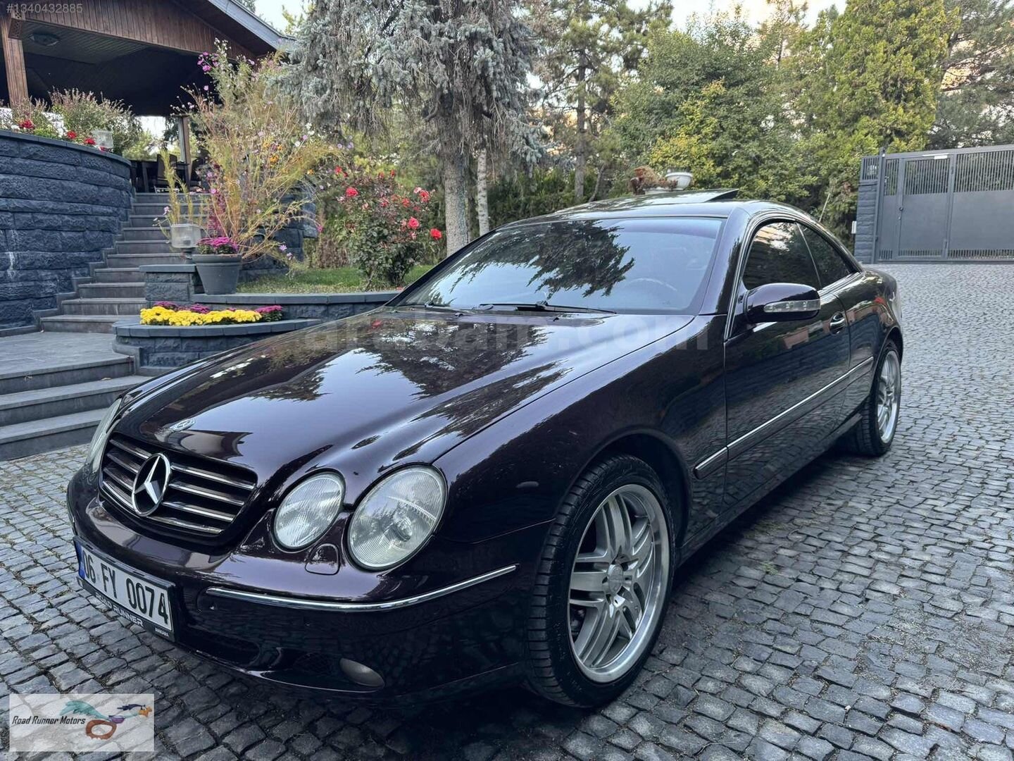 Galeriden Mercedes - Benz CL 500 2000 Model Ankara 237.000 km Bordo 6