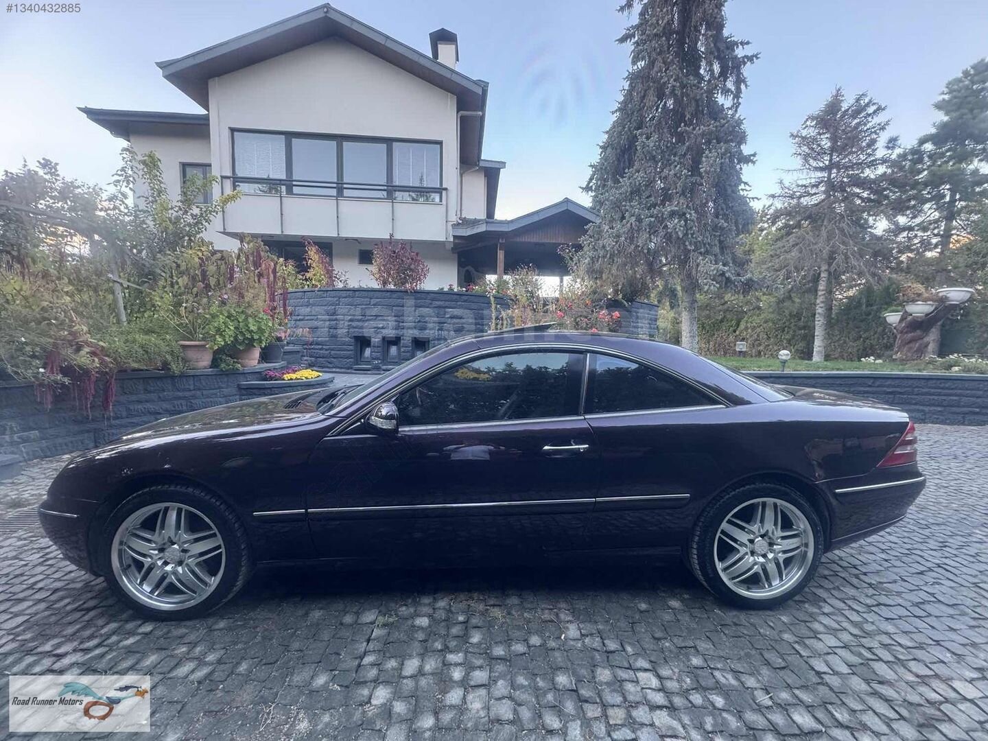 Galeriden Mercedes - Benz CL 500 2000 Model Ankara 237.000 km Bordo 5