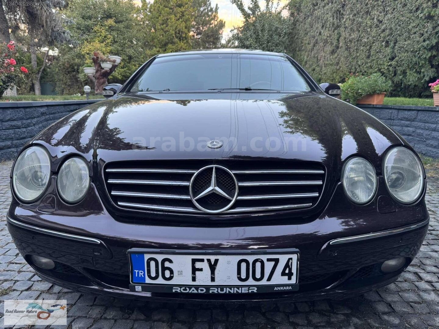 Galeriden Mercedes - Benz CL 500 2000 Model Ankara 237.000 km Bordo 1