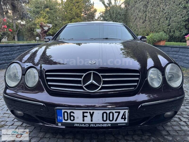 Galeriden Mercedes - Benz CL 500 2000 Model Ankara 237.000 km Bordo