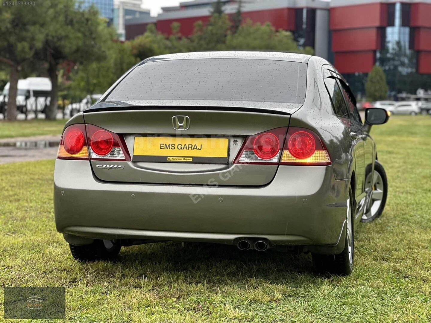 EMS GARAJ'DAN TERTEMİZ 2008 MODEL HONDA CİVİC FD 6 TAM OTOMATİK 3